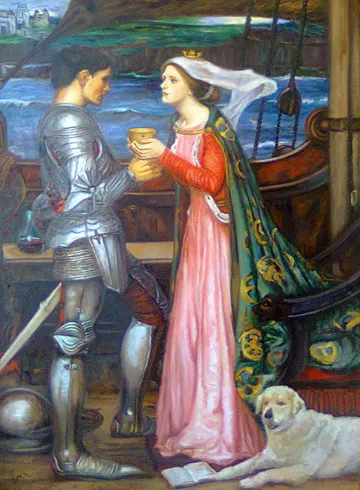 Tristán e Isolda<br><i>(John William Waterhouse)</i>