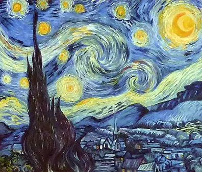 Noche estrellada<br><i>Vincent Van Gogh</i>